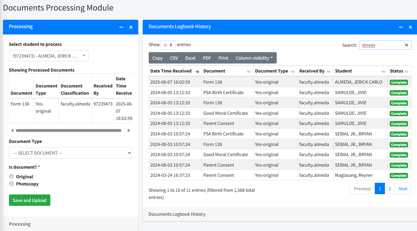 ICT Brigada Registration App
